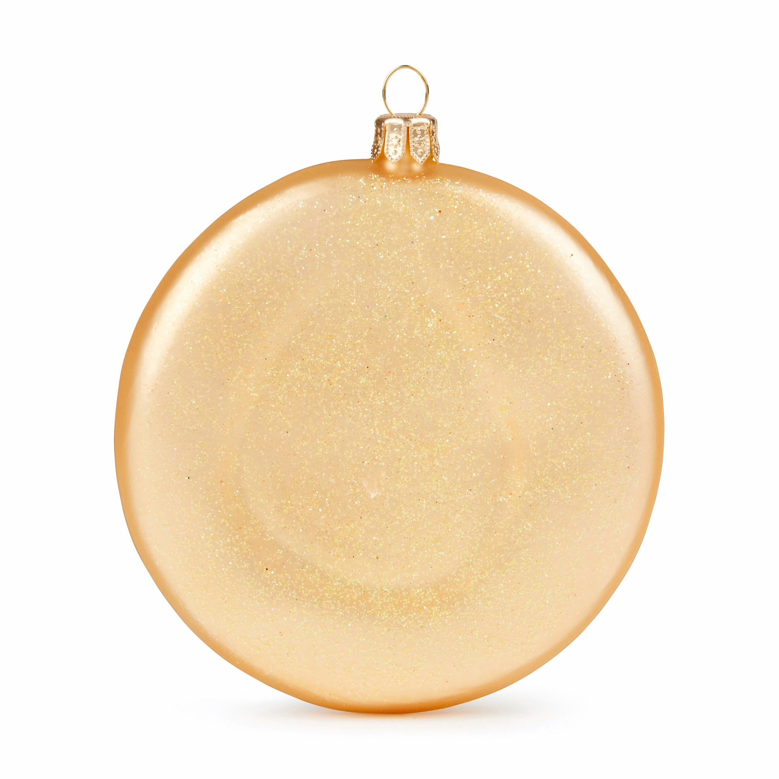 NYC Glass Holiday Ornament - Black and White Cookie - Image 2