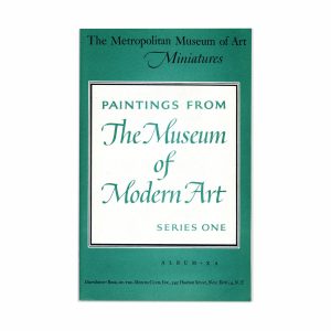 Paintings from MoMA and Metropolitan Miniatures