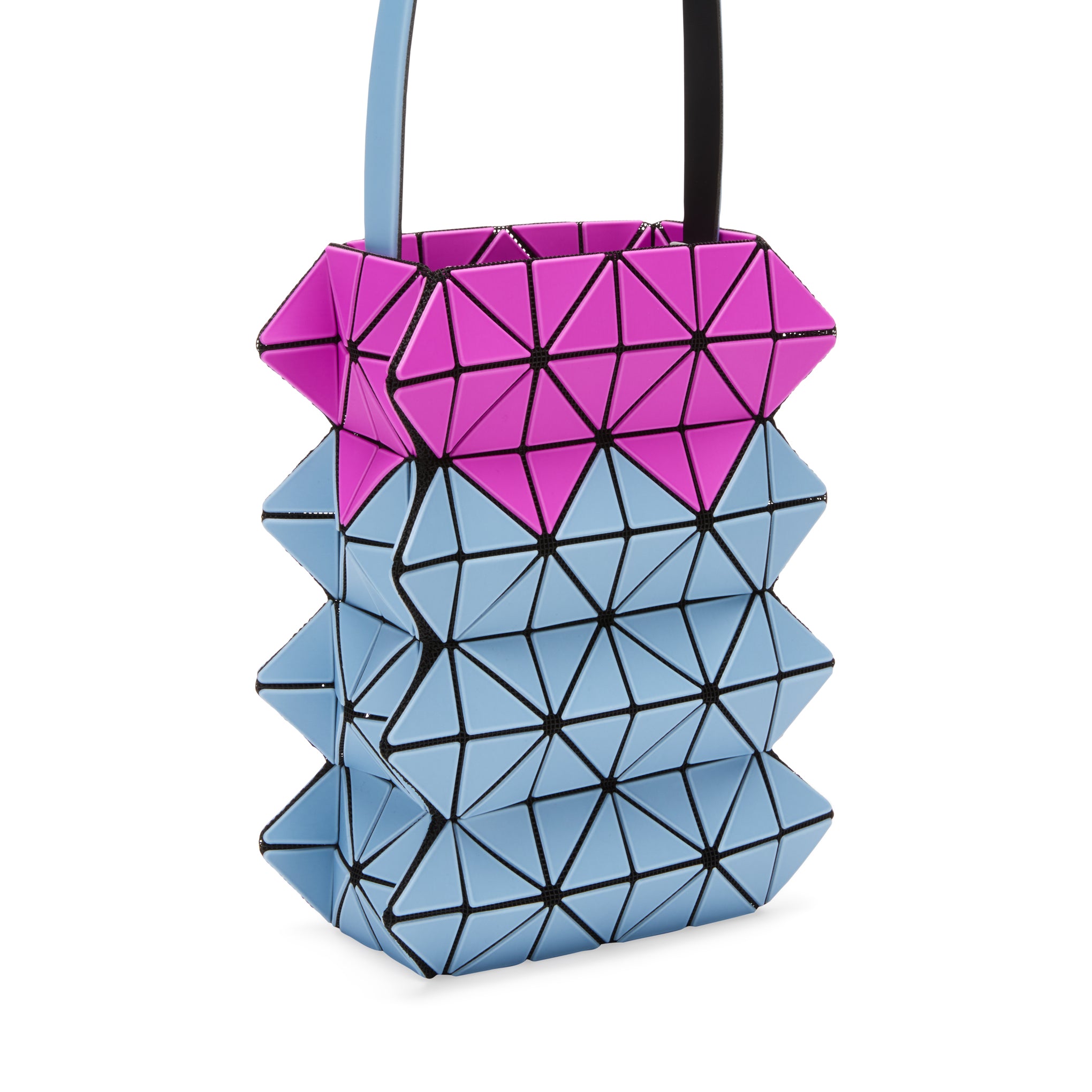 BAO BAO ISSEY MIYAKE Growth Crossbody Bag - Pink/ Light Blue - Image 4