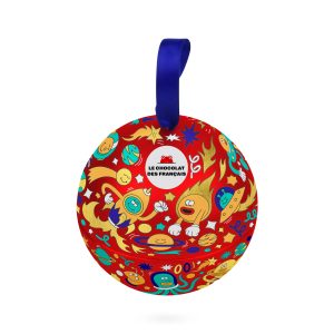 Le chocolat de Français Christmas Cereal Bowl Ornament