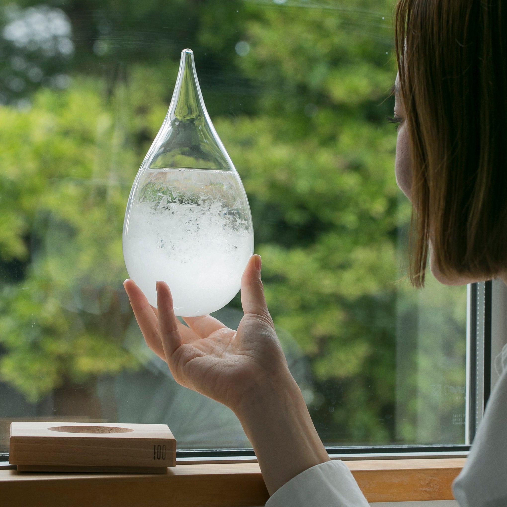 Tempo Drop Storm Glass Weather Forecaster - Image 2
