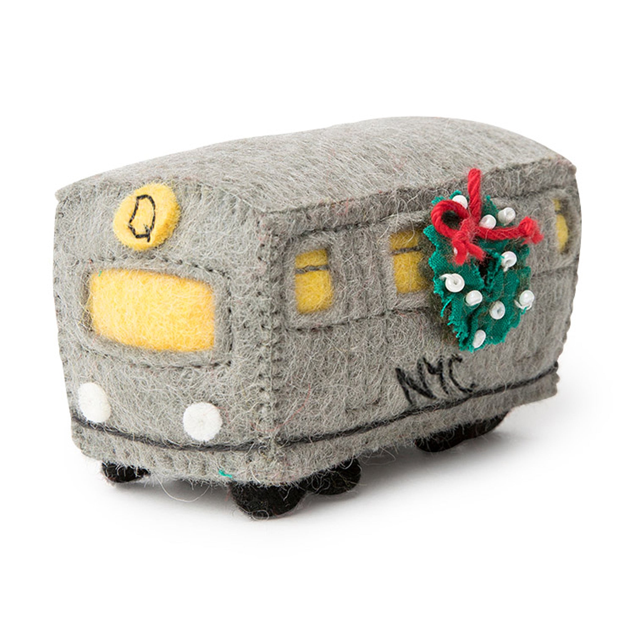 NYC Felt Ornament - Subway - Image 3