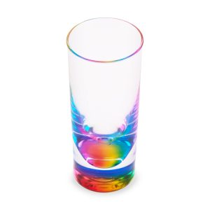 Teardrop Rainbow Acrylic Tumbler