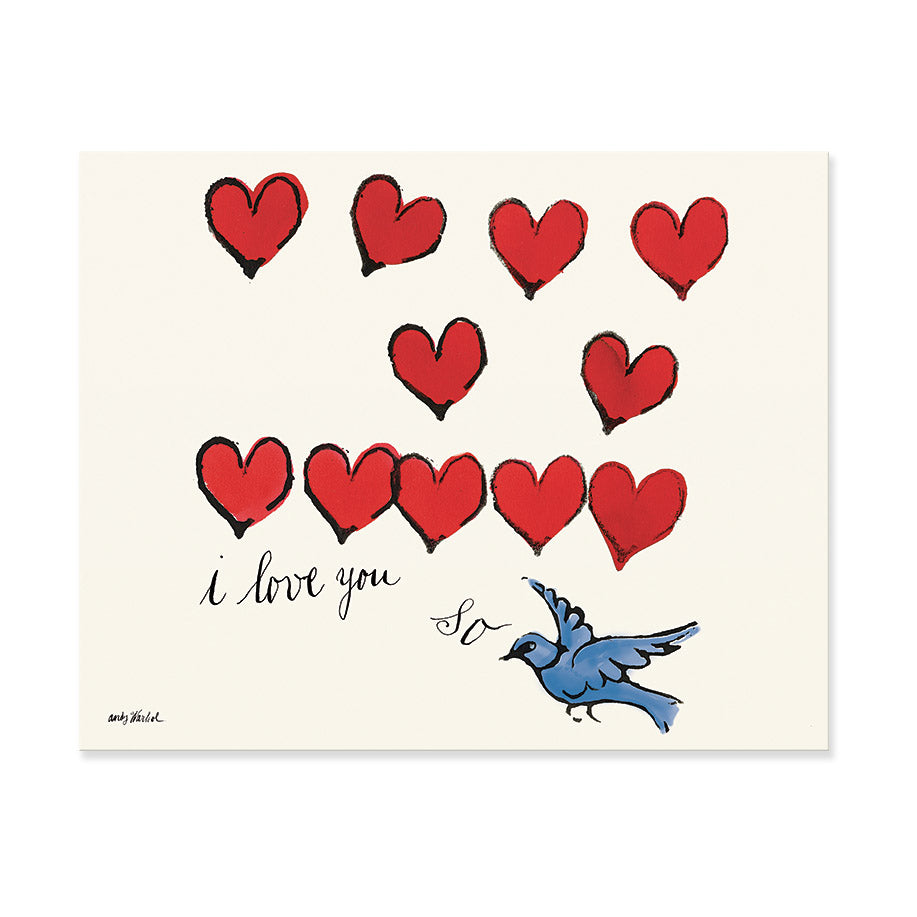 Andy Warhol: I Love You So Print - Image 2