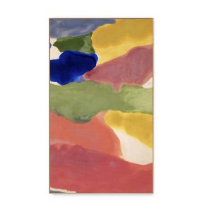Frankenthaler: Tutti-Frutti Framed Print