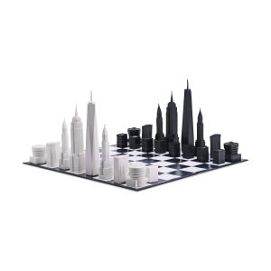 NYC Skyline Chess Set