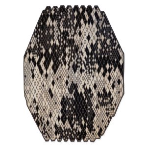 Nanimarquina Losanges Rug Black - 5'7 x 8'0