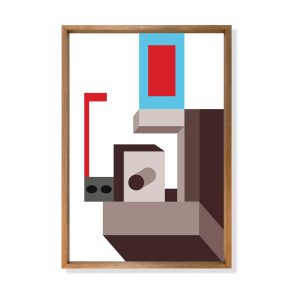 Nathalie Du Pasquier Tiger Limited Edition Framed Print