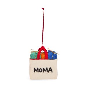 MoMA Shopping Bag Felt Holiday Ornament
