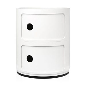 Kartell Componibili 2 Tier Storage - White