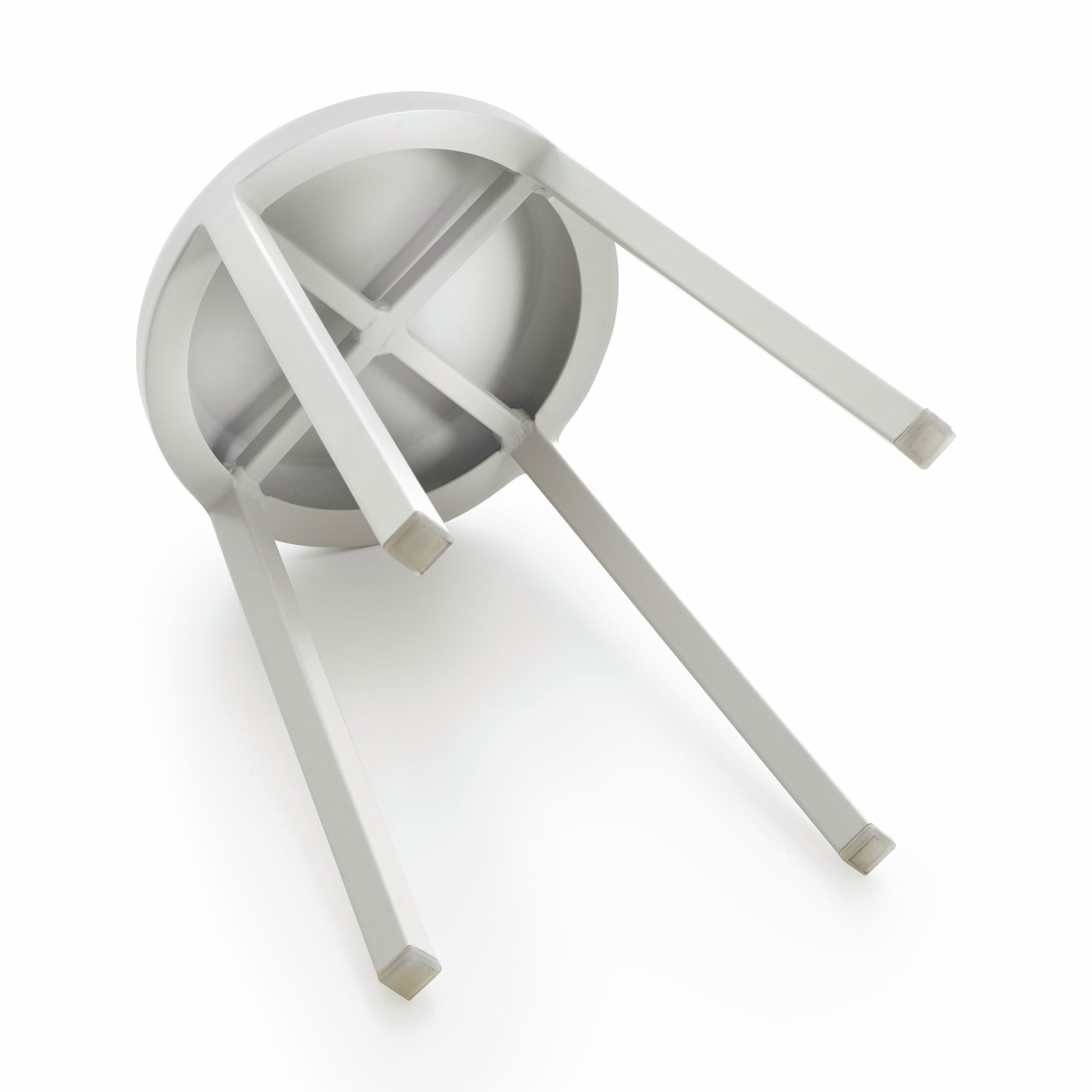 Emeco Za Stool - White Gray - Image 5