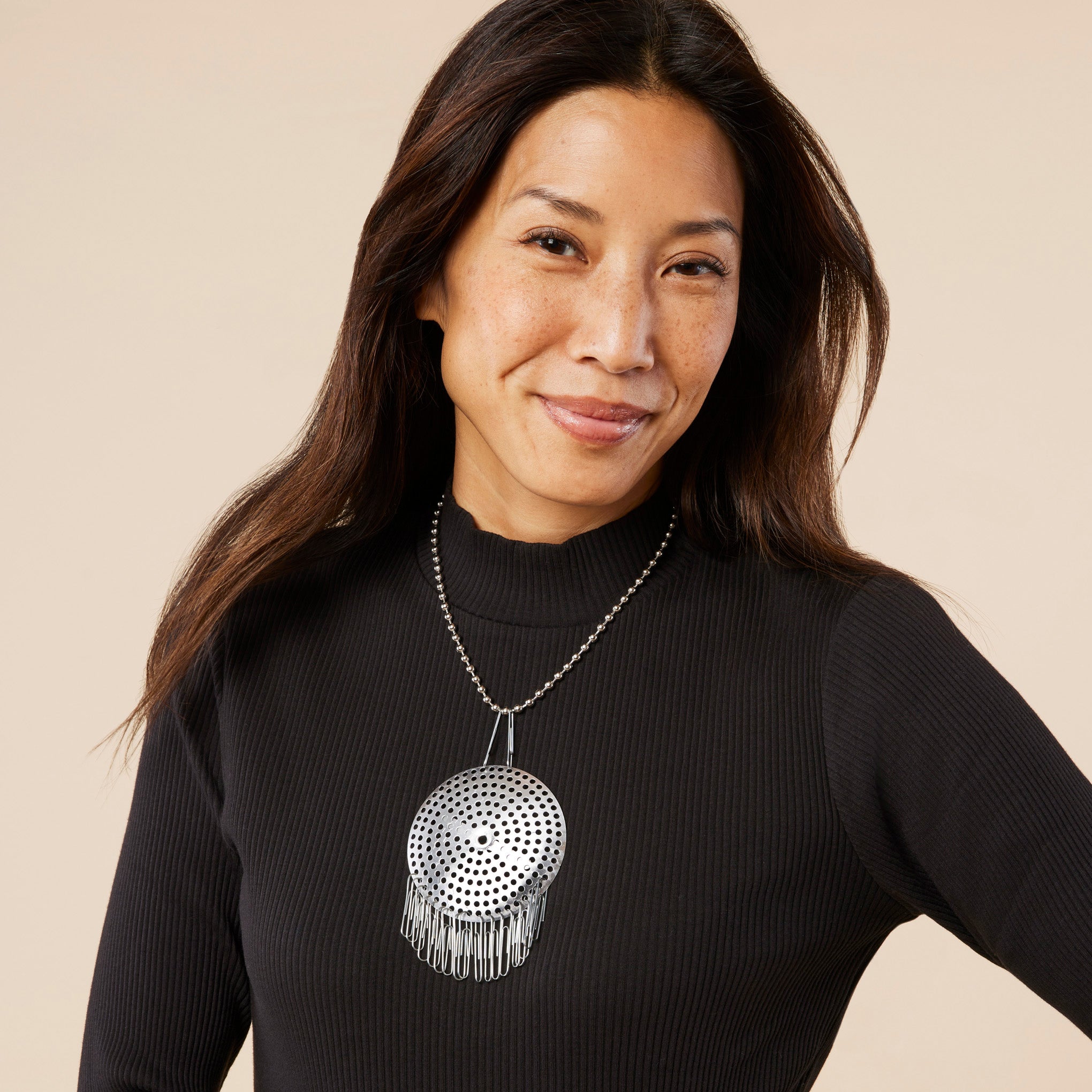 Anni Albers Make Your Own Necklace Jewelry Kit - Silver - Image 6