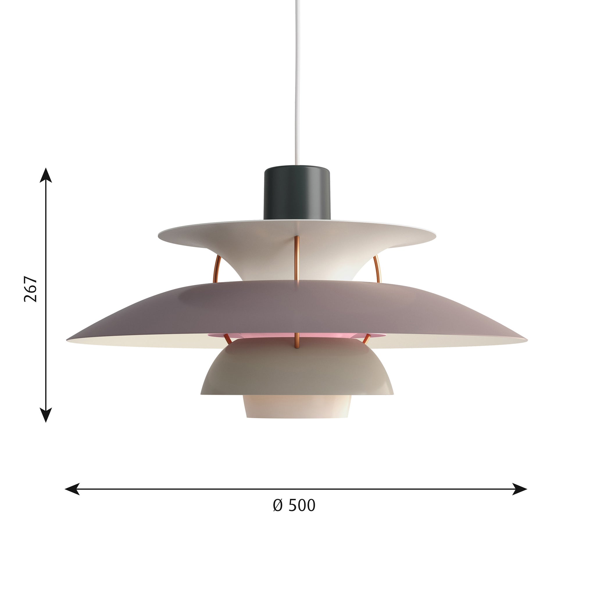PH 5 Hanging Lamp - Gray - Image 4