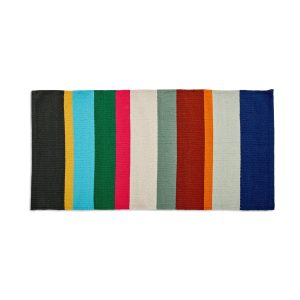 Striped Cotton Utility Floormat - Briza