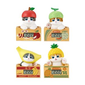 Mofusand Cat Desk Clock Blind Box Toy - Fruit