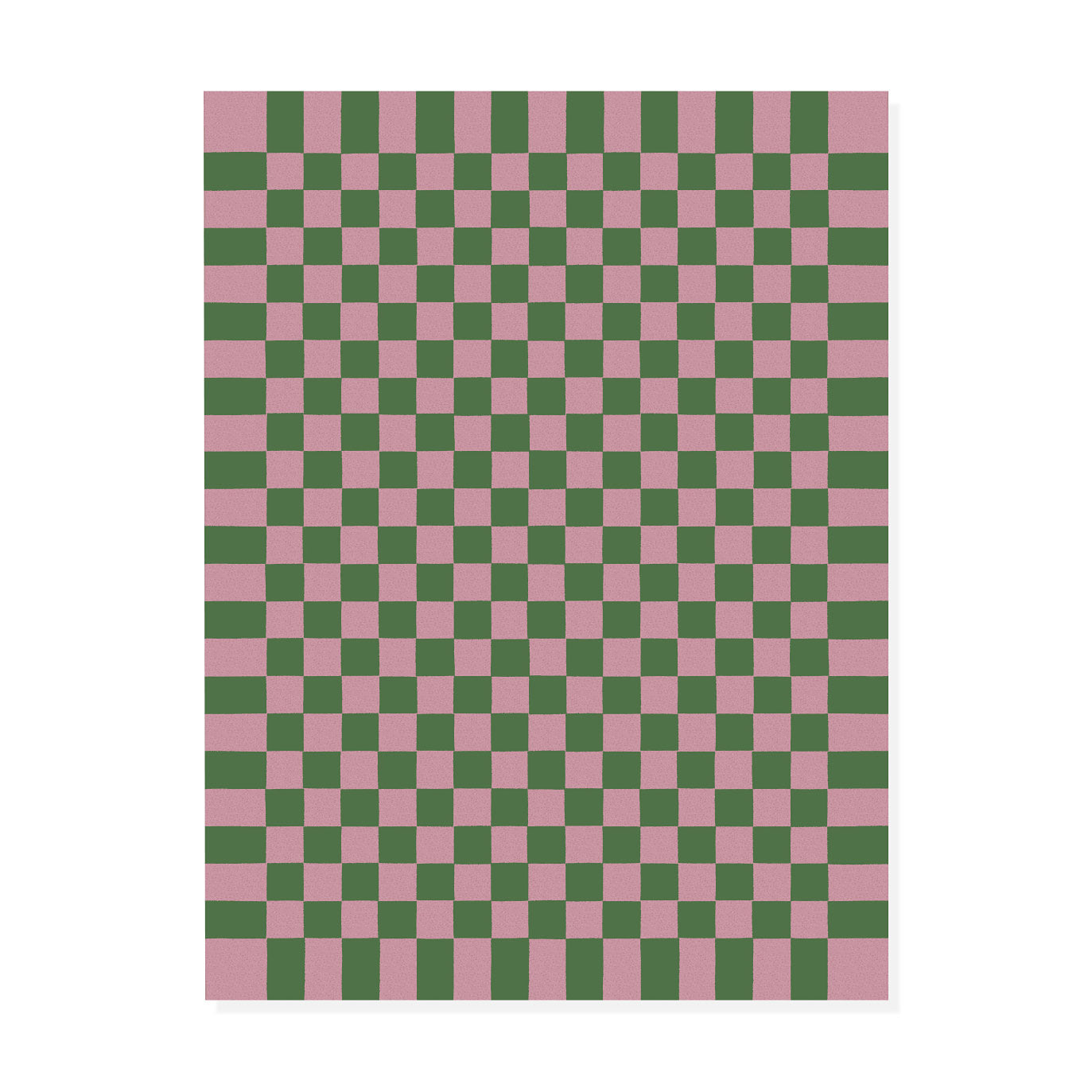 Maharam Alexander Girard Cotton Check Rug - Ecru/ Raw Umber - Image 14