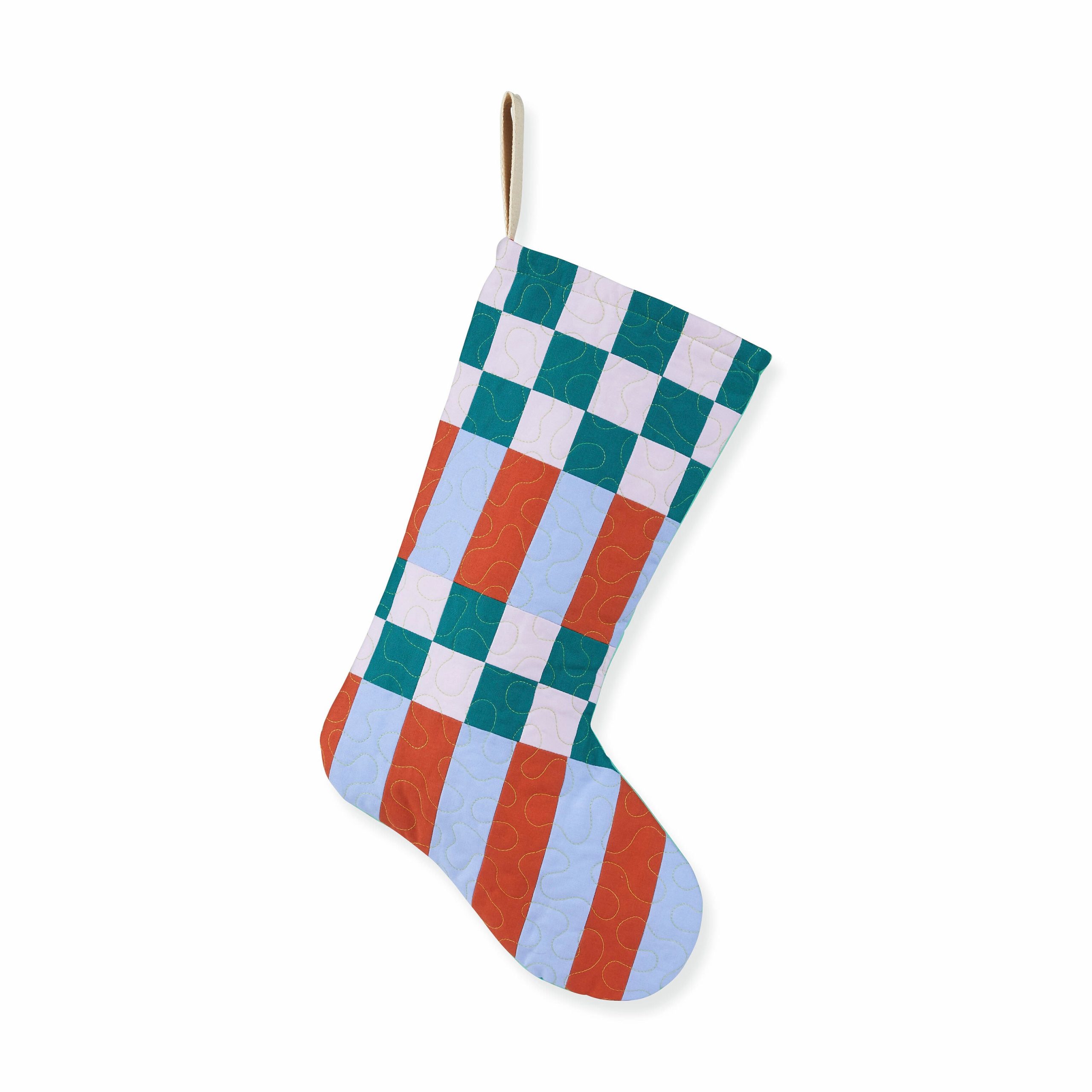 Hand-Quilted Christmas Stocking - 1 - Image 4