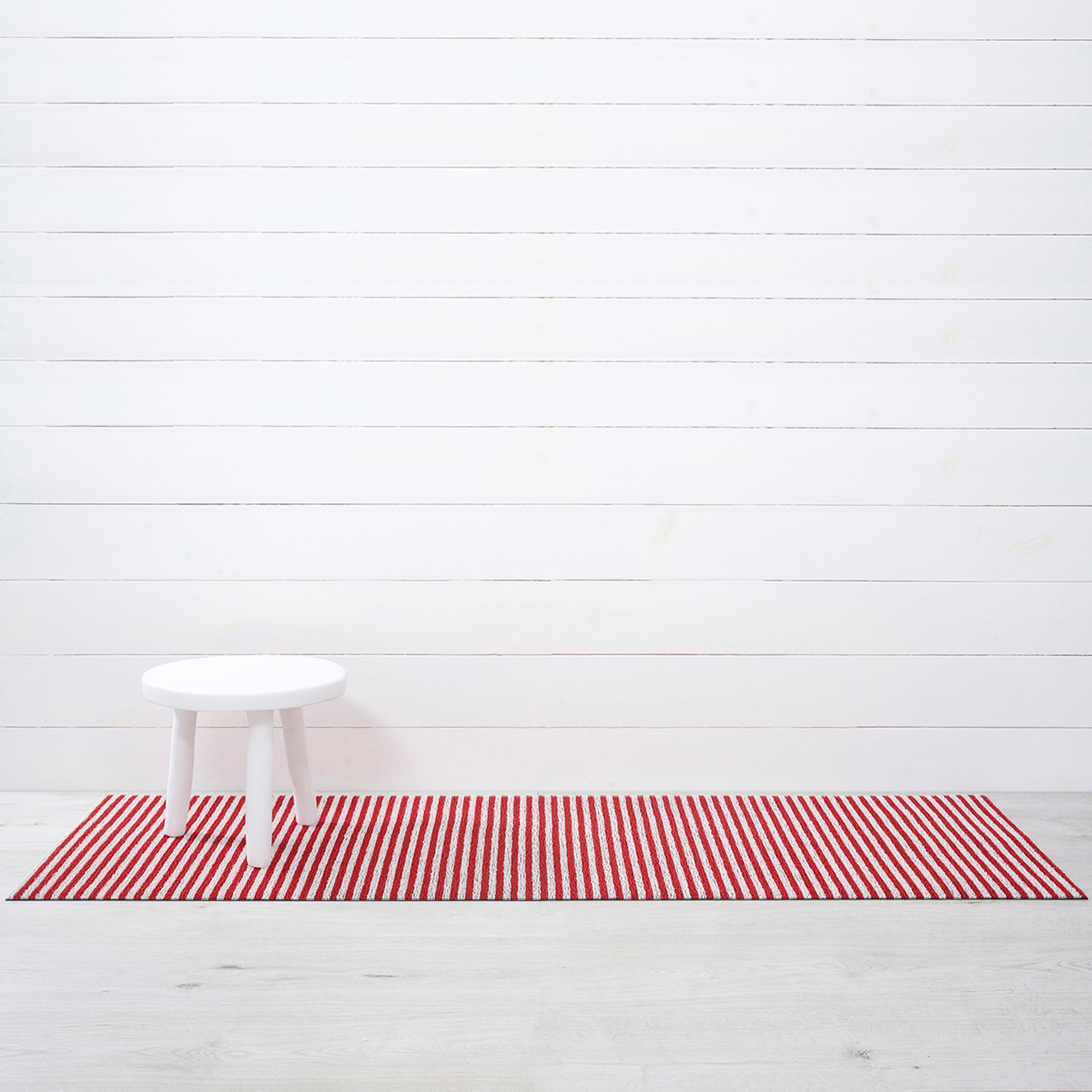 Chilewich Breton Stripe Shag Mat - Candy - Image 3