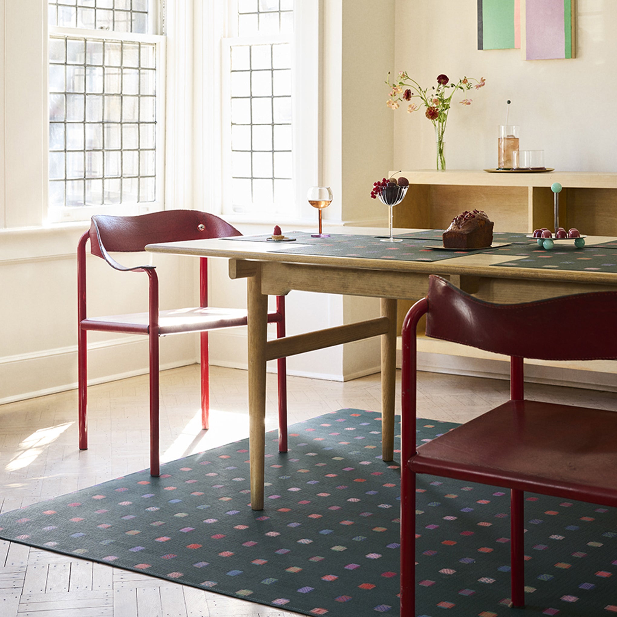 Chilewich Sampler Floormat - Fir - Image 5