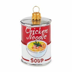 NYC Glass Holiday Ornament - Soup Can