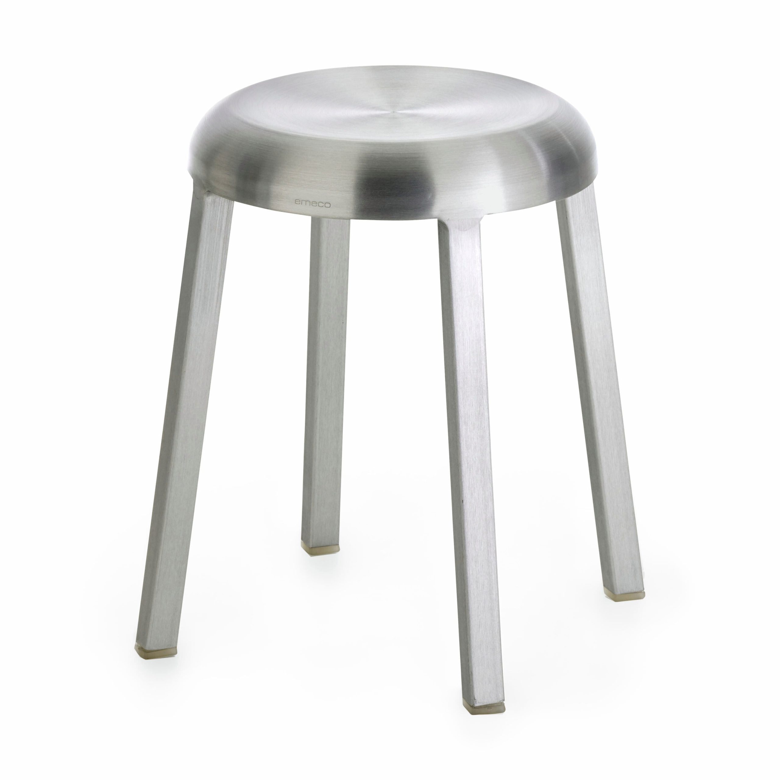 Emeco Za Stool - Brushed Aluminum - Image 2