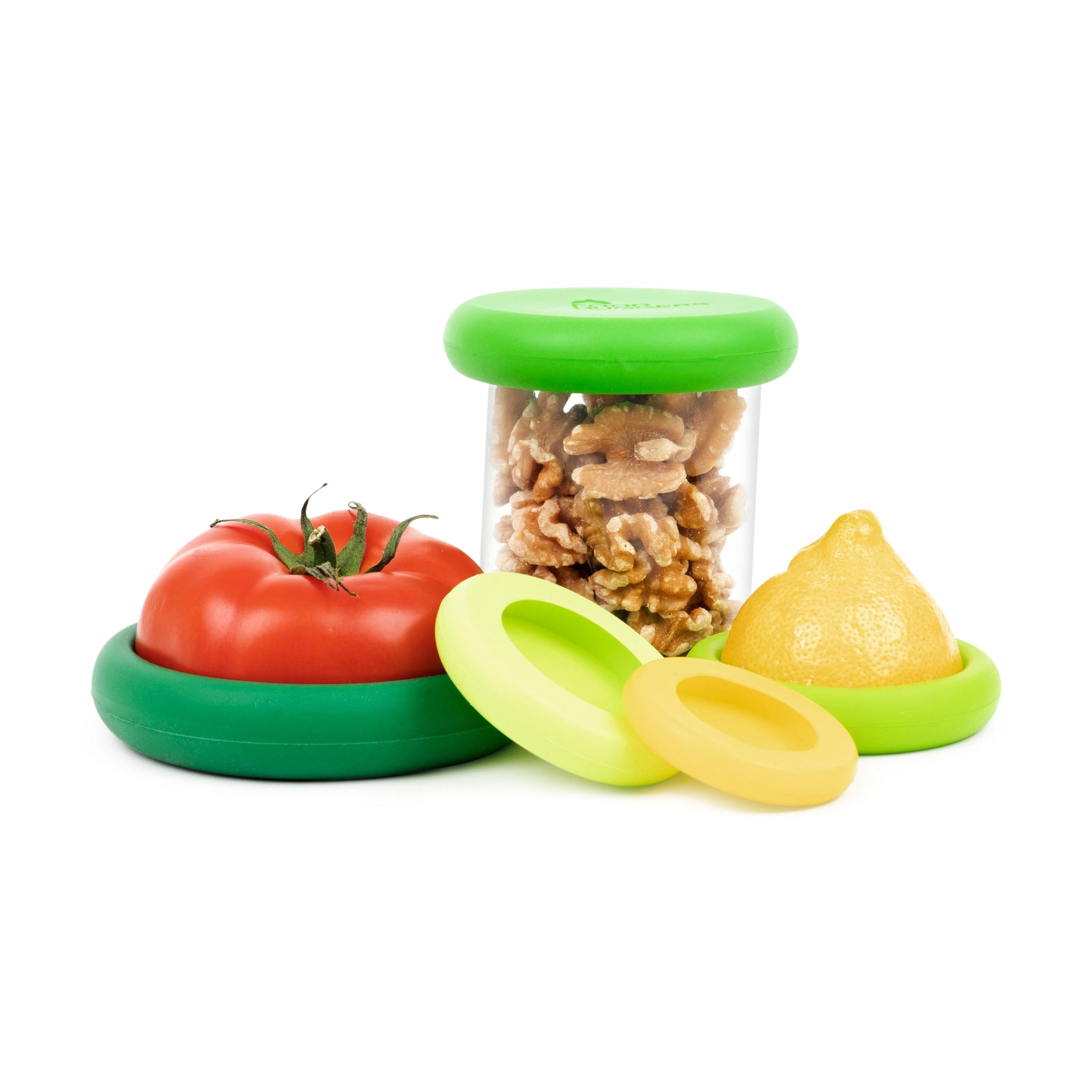 Food Huggers - Green/ Multi