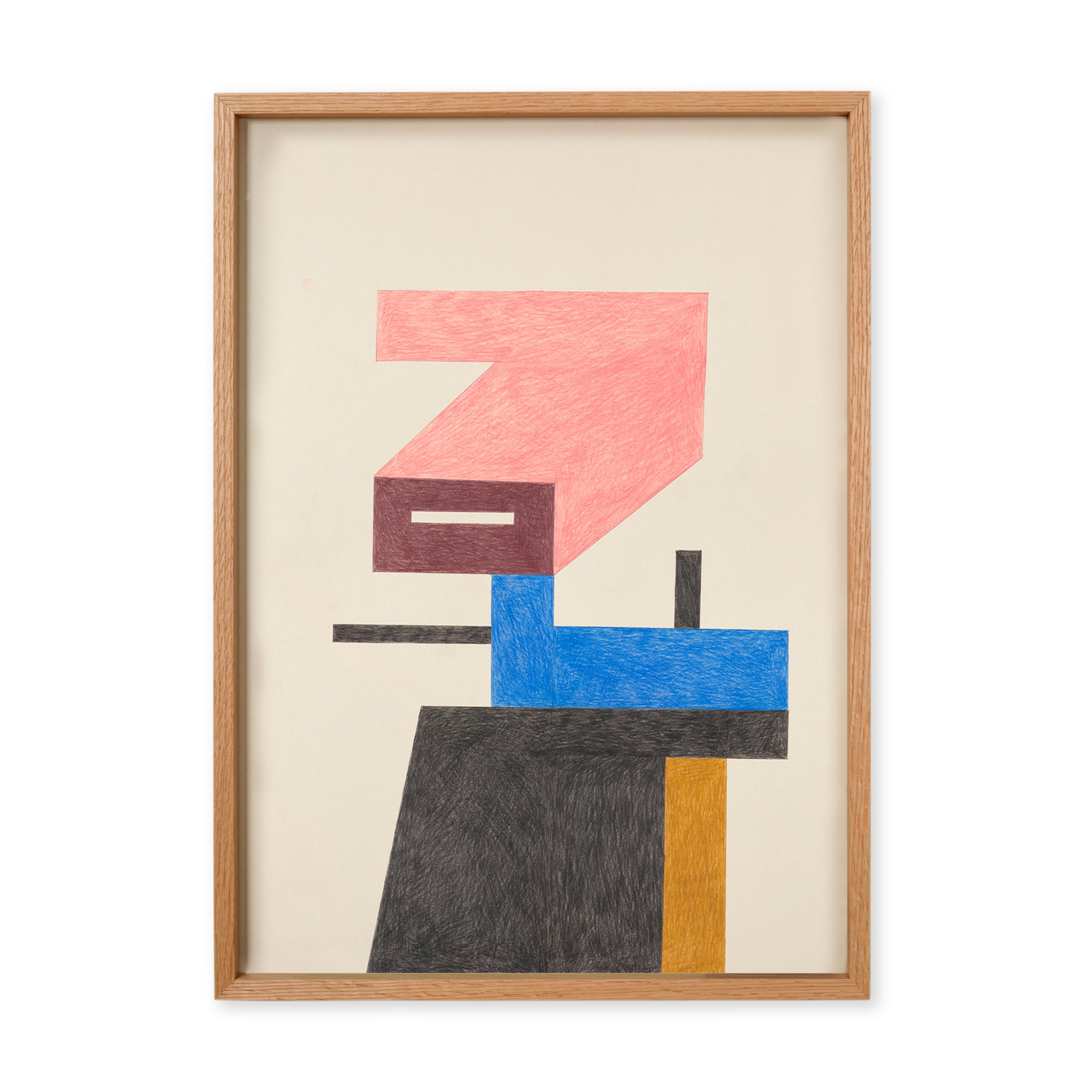 Nathalie Du Pasquier Tintin Limited Edition Framed Poster