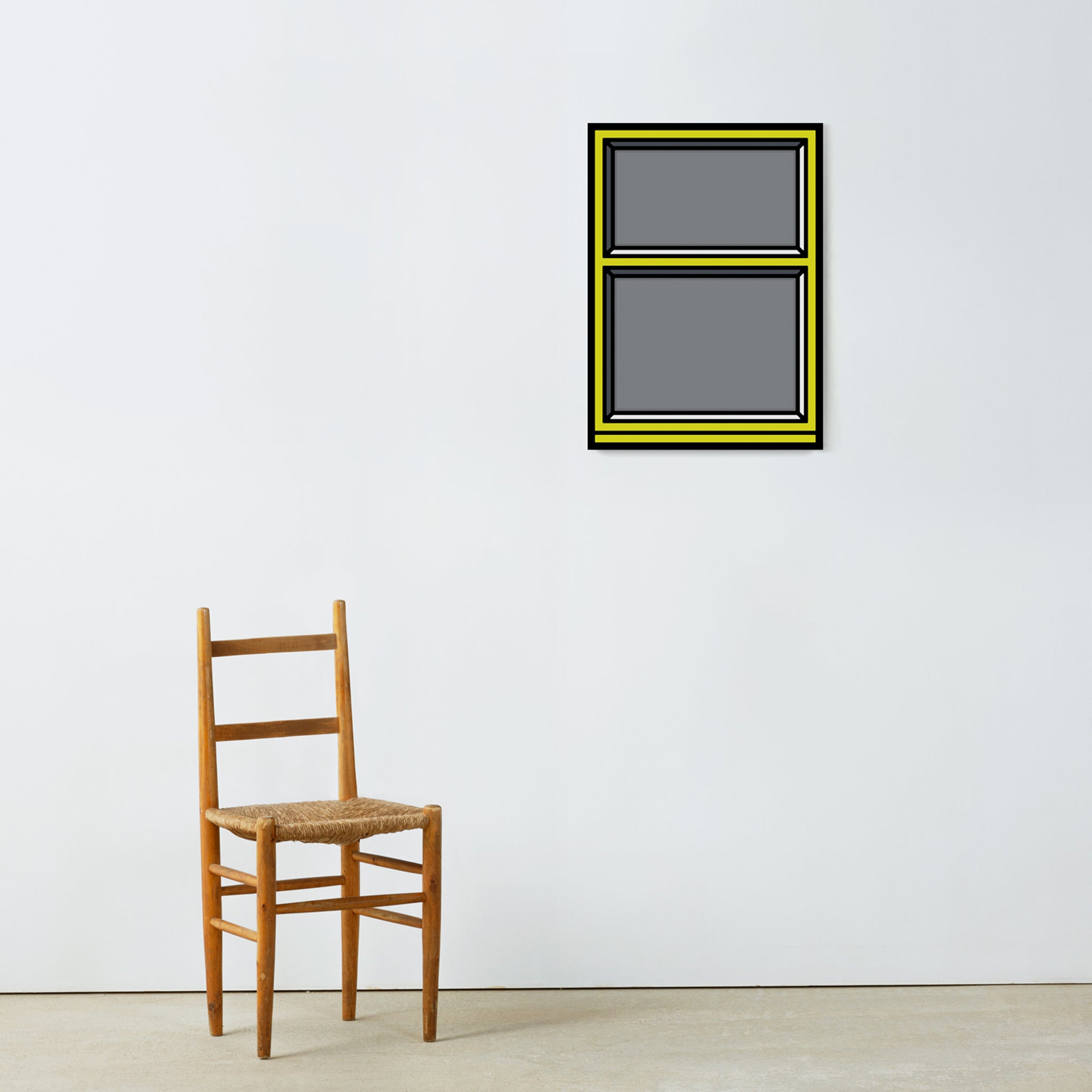 Richard Woods Window 02 Framed Print - Image 2