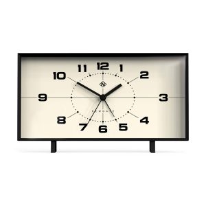 Wideboy Alarm Clock - Black/White