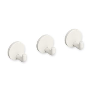 Hewi Wall Hooks - Set of 3 - White