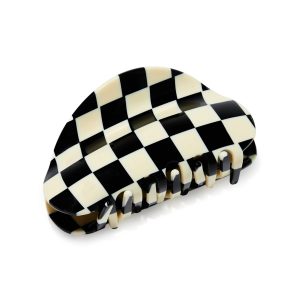 Chunks Checker Claw Hair Clip