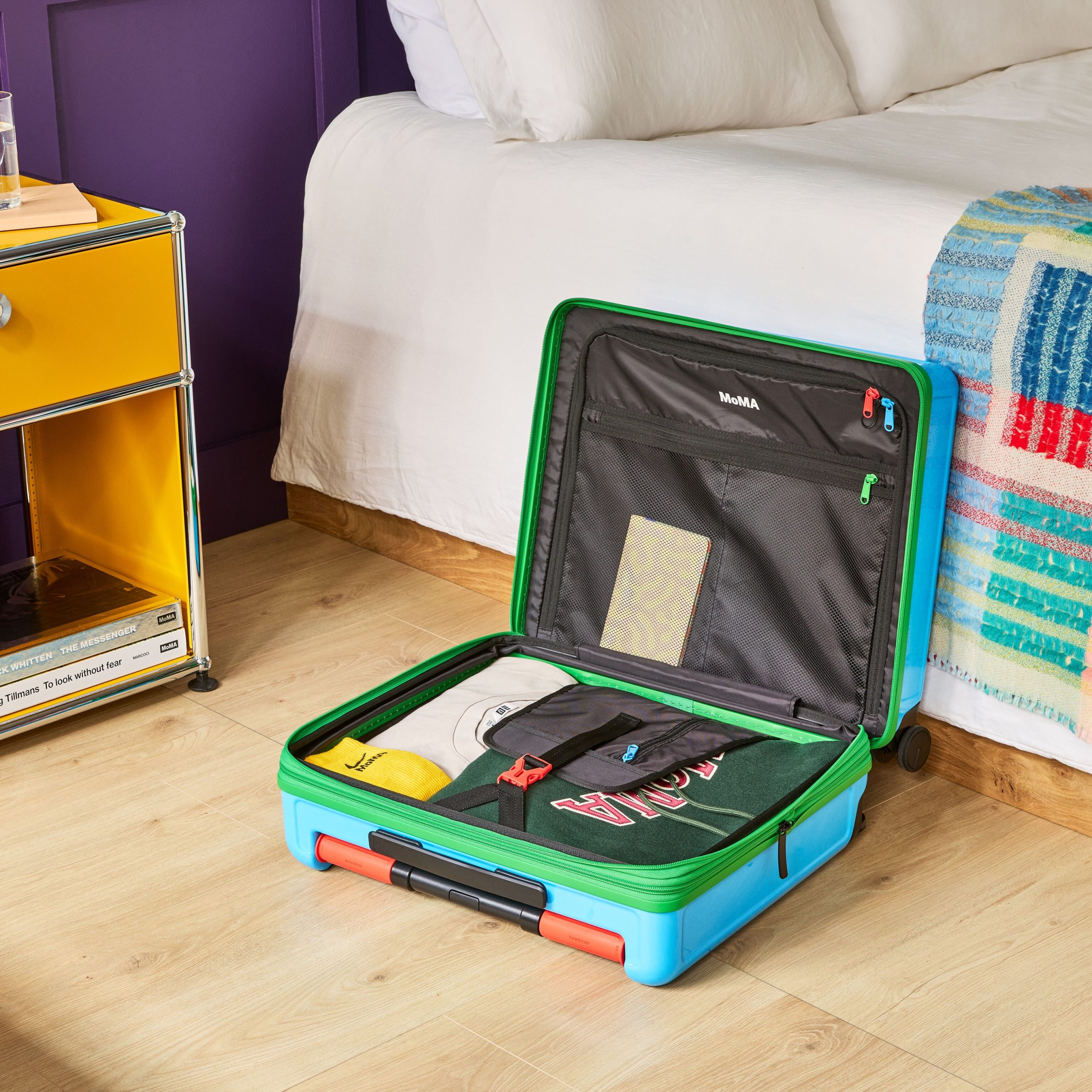 MoMA Rawrow Expandable Suitcase With TT Handle - Carry-On - Image 6