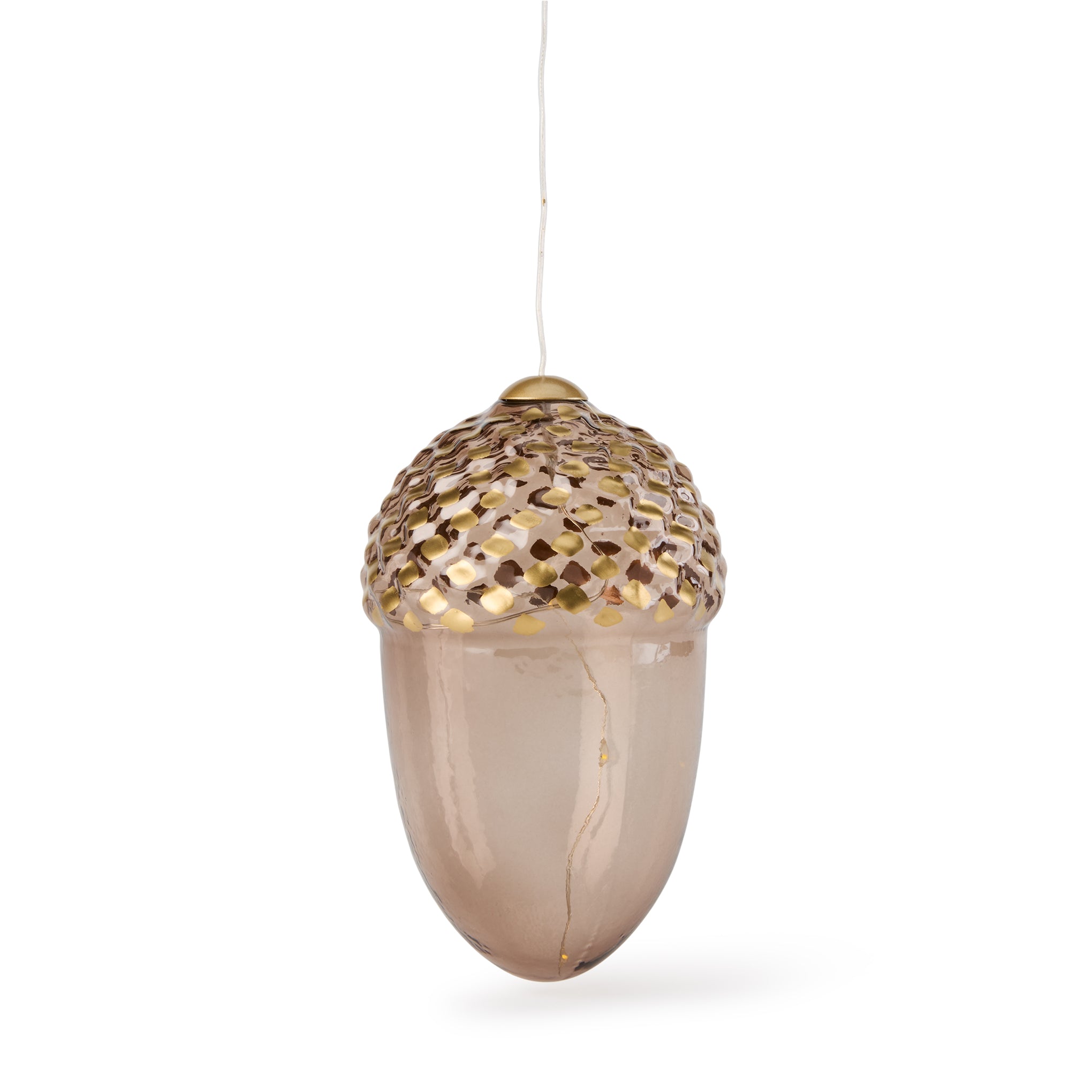 LED Acorn Holiday Ornament - Image 3
