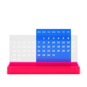 MoMA Colorplay Perpetual Calendar and Organizer - Blue