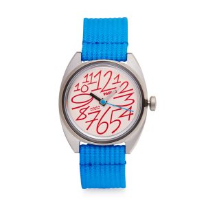 Paulin OH no Modul Quartz Watch - Red/ Blue