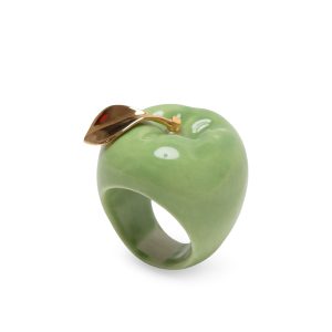 Andr??s Gallardo Green Apple Gold-Plated Ring