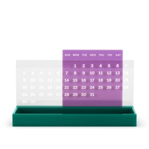 MoMA Colorplay Perpetual Calendar and Organizer - Pink