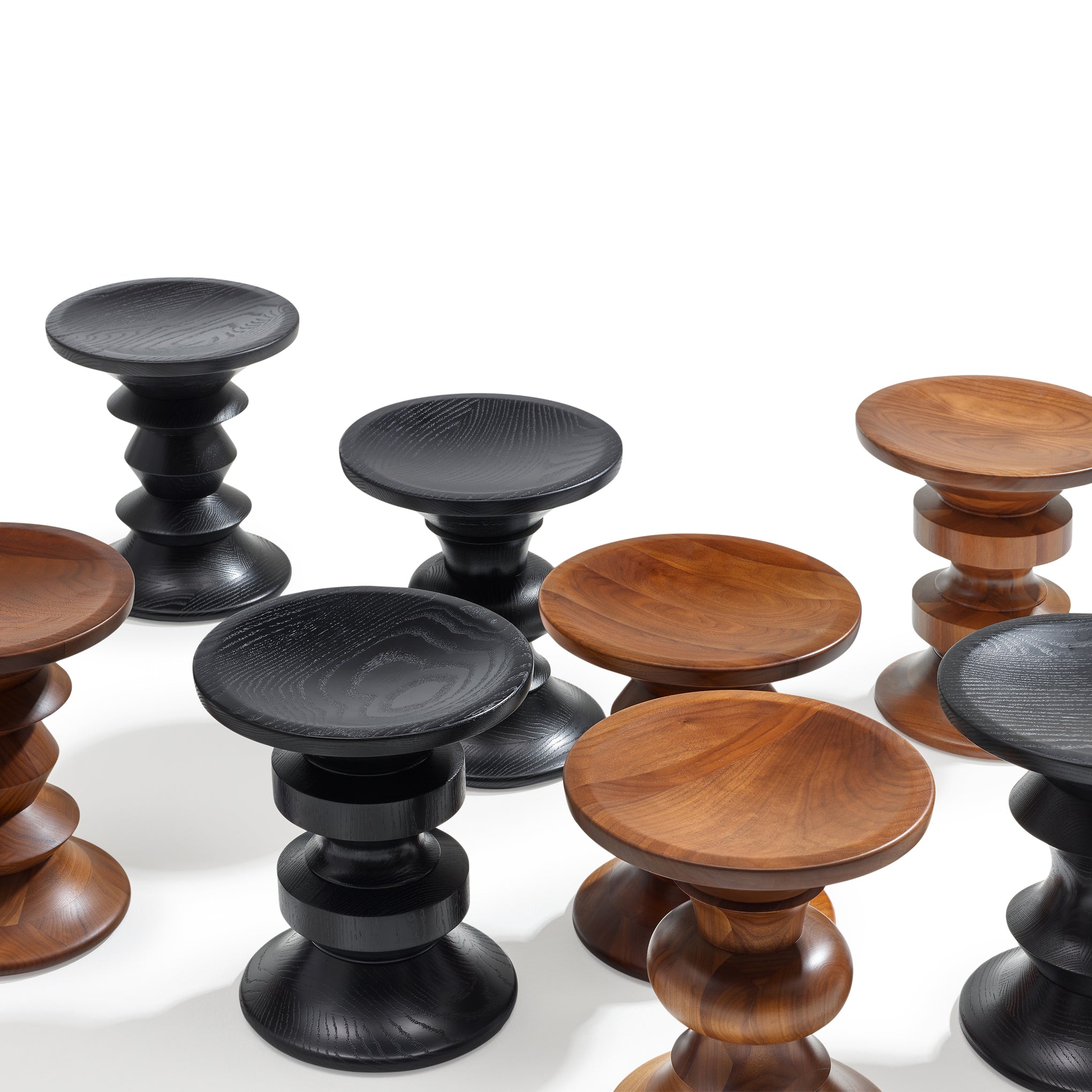 Eames® B Stool from Herman Miller - Ebony - Image 3