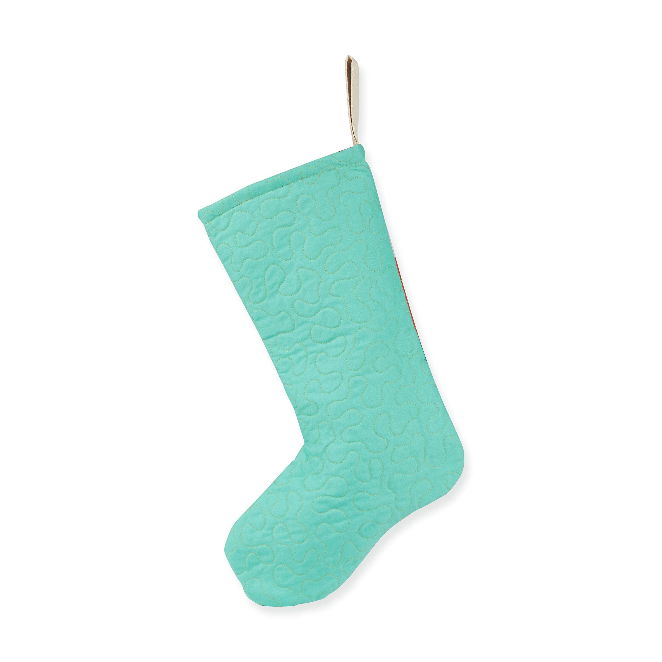 Hand-Quilted Christmas Stocking - 1 - Image 10