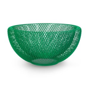 Wire Mesh Bowls - Green