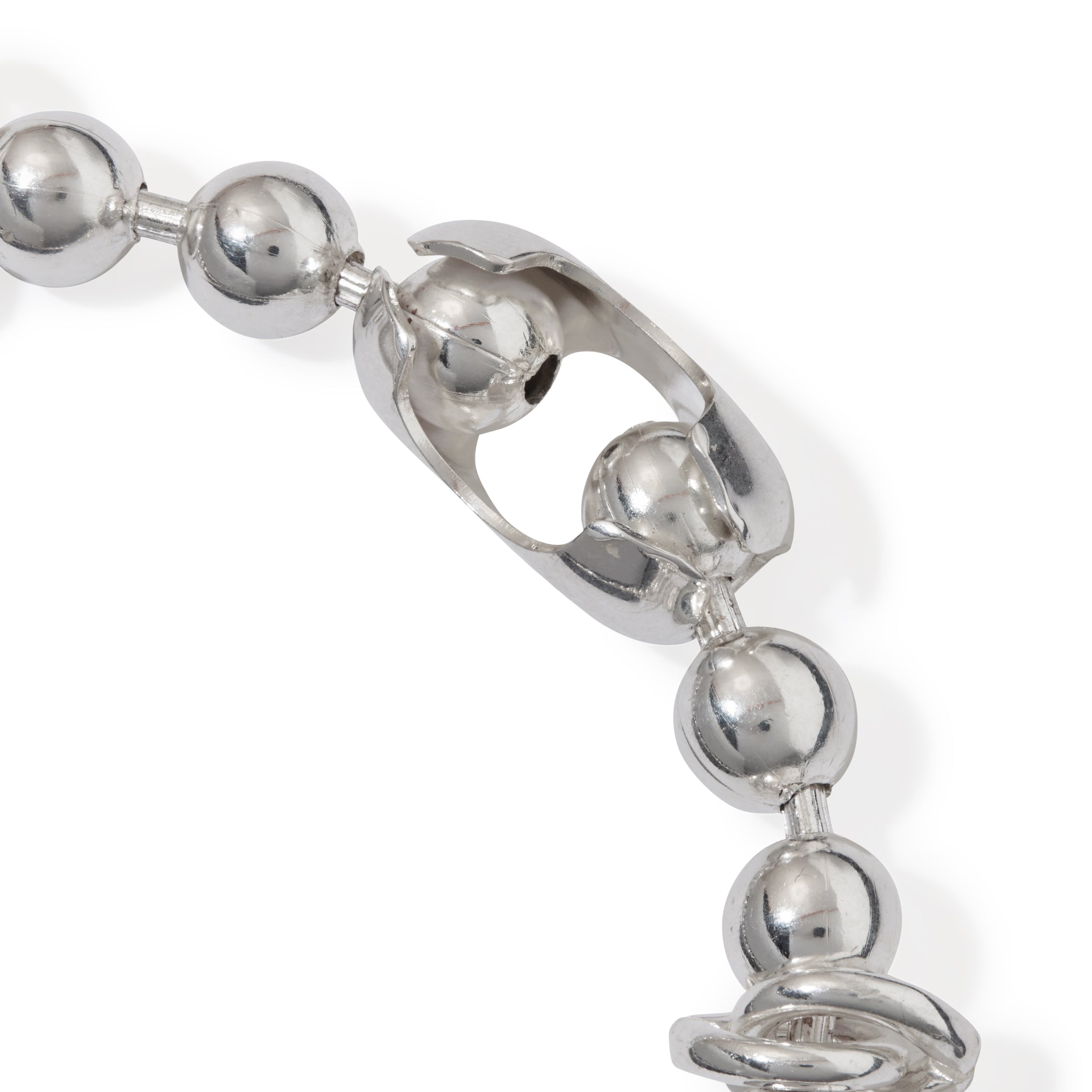 Martine Ali Silver Spar Ball Chain Necklace - Image 3