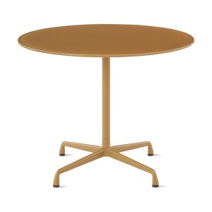 Herman Miller x HAY Eames Universal Base Round Table - Toffee