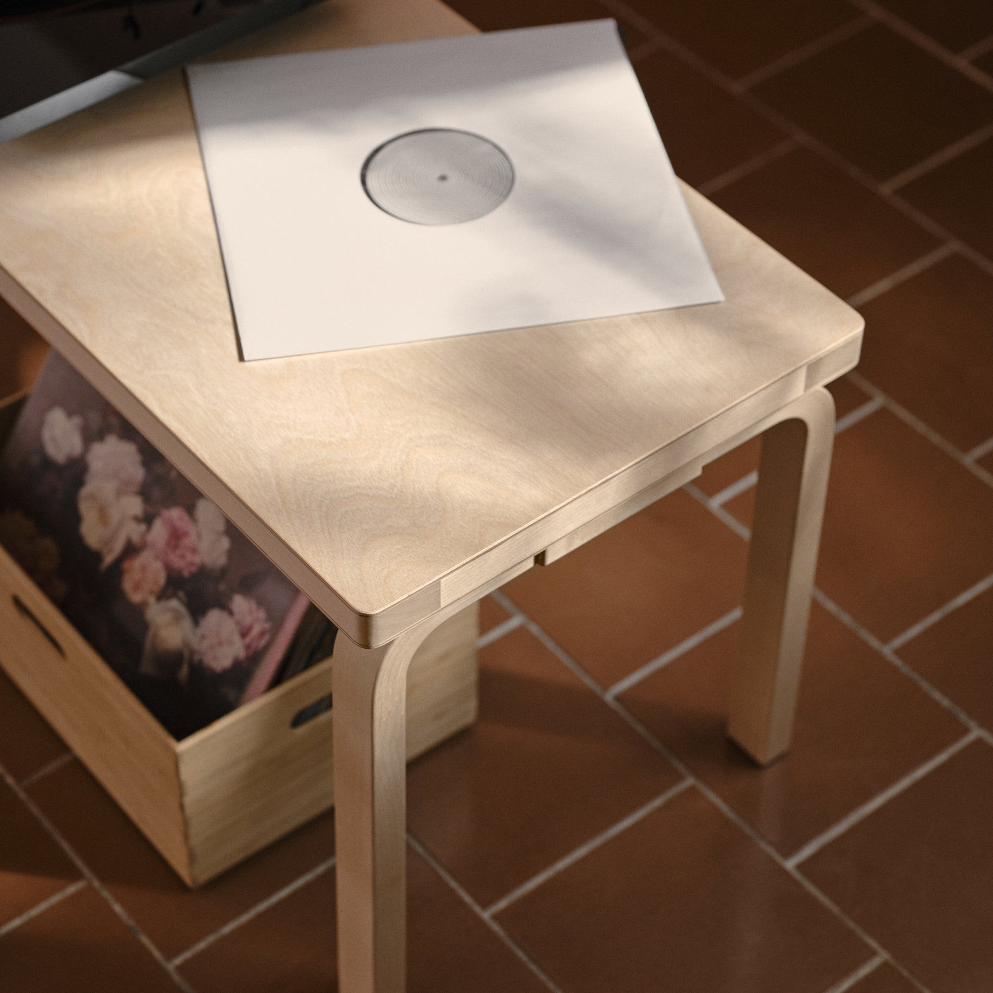 Artek Alvar Aalto Solid-Top Bench - Medium - Image 3