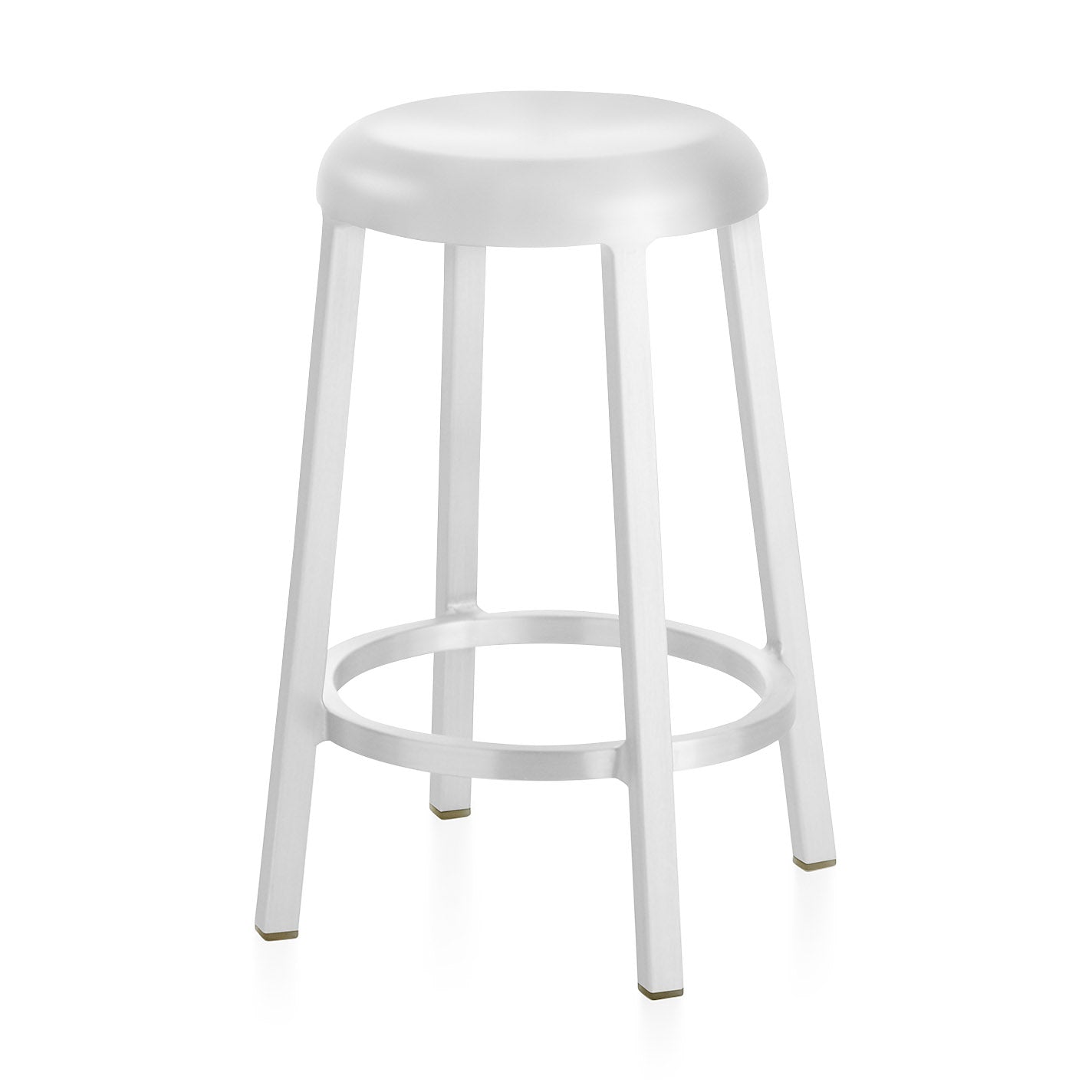 Emeco Za Stool - White Gray - Image 2