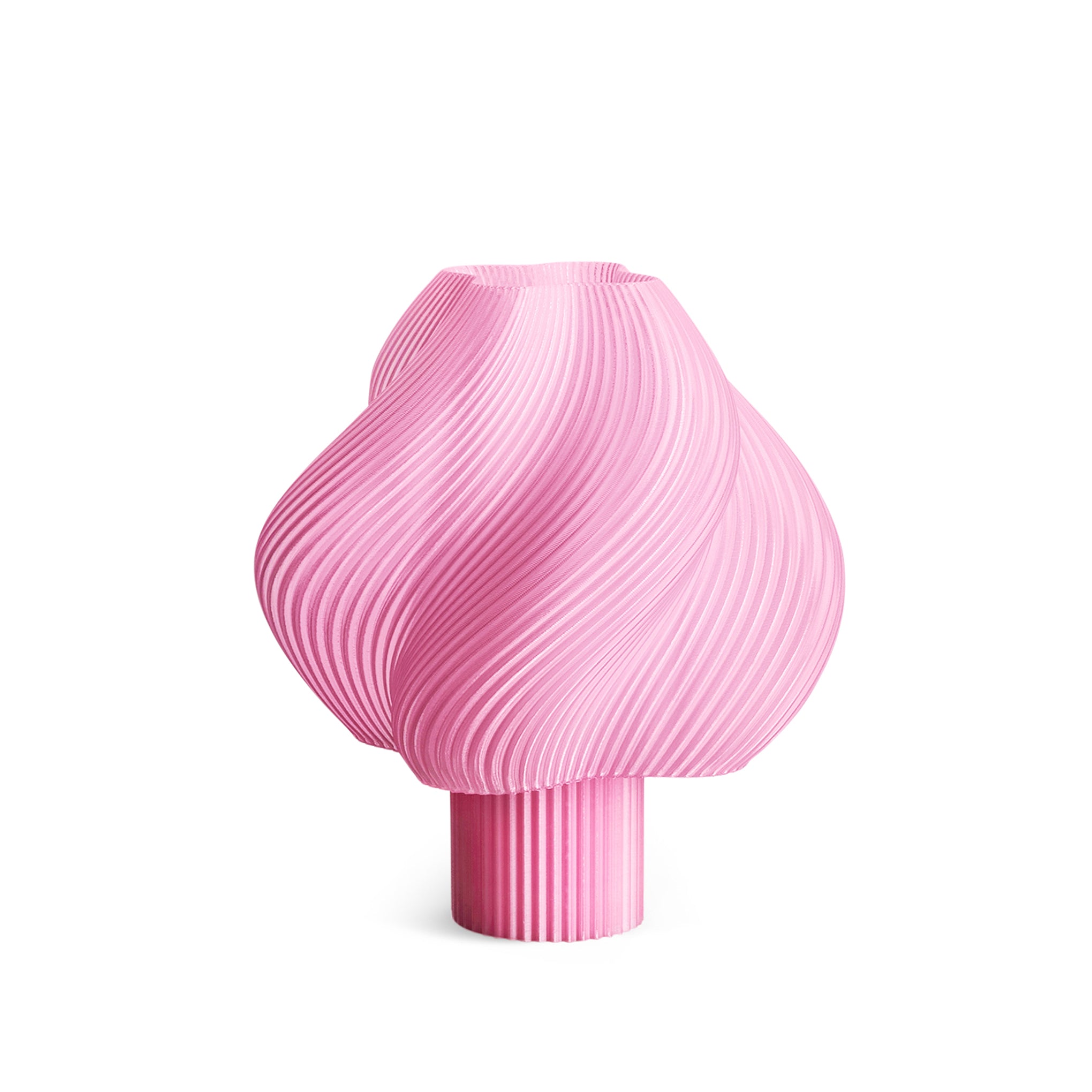 Soft Serve 3D-Printed Lamp - Rose Sorbet - Image 6