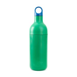 Buoy Recycled Ocean Plastic Water Bottle - Green/ Blue