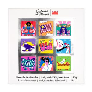 Le chocolat des Français Boxed Set of 9