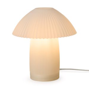 Kinoko Recycled Plastic Table Lamp - White