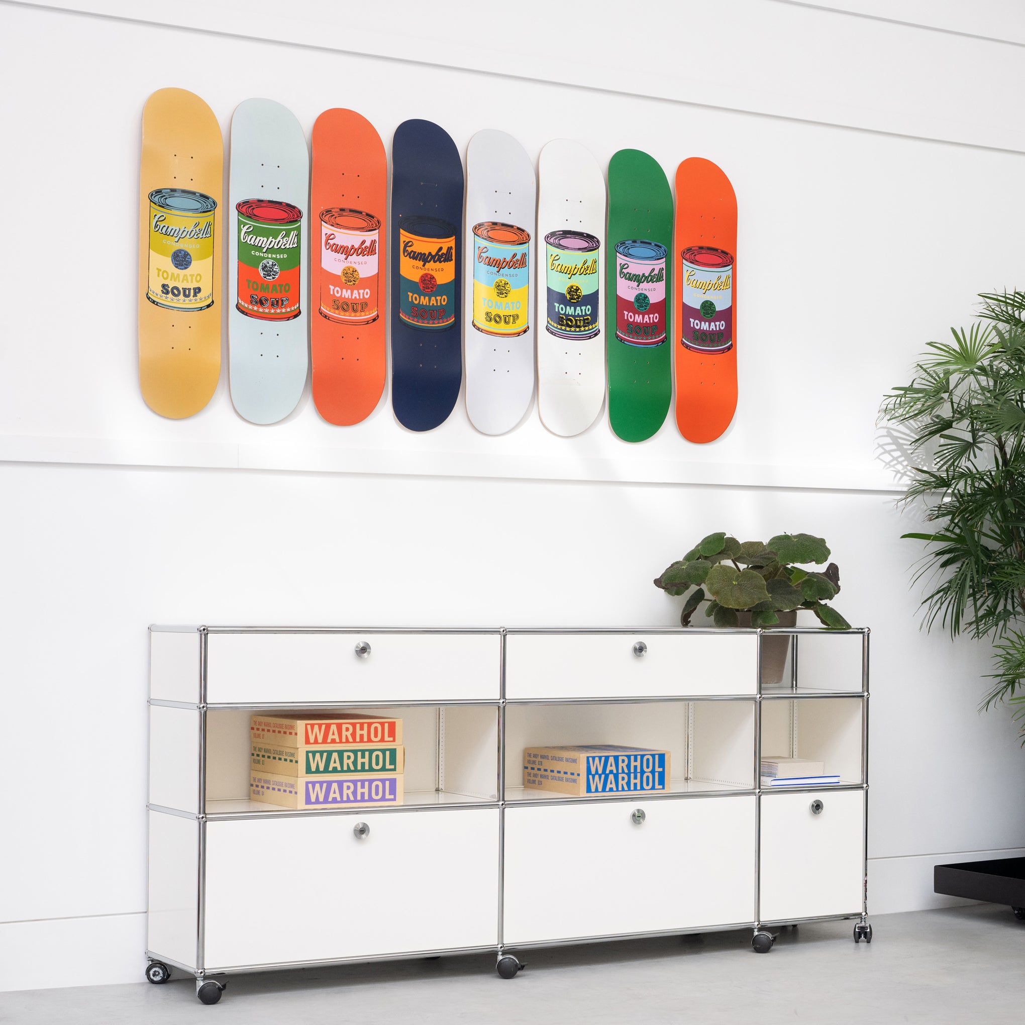 Andy Warhol: Skateboard Colored Campbell's Soup Cans - Peach - Image 4