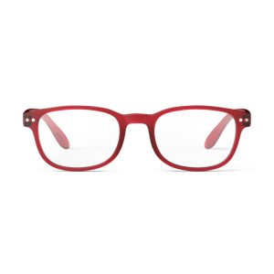 IZIPIZI Rectangular Reading Glasses #B - Red